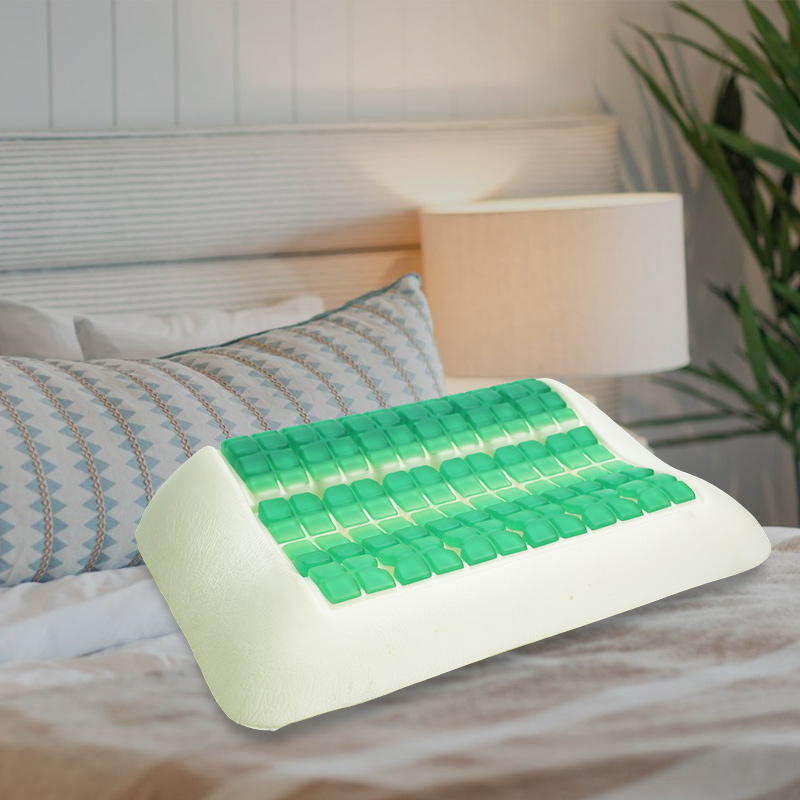 Pad Bantal Tinggi dan Rendah Gel Gentian Poliester