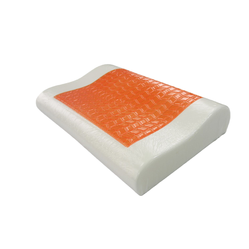 Bantal Buih Memori Gel Penyejuk Belakang Kuning