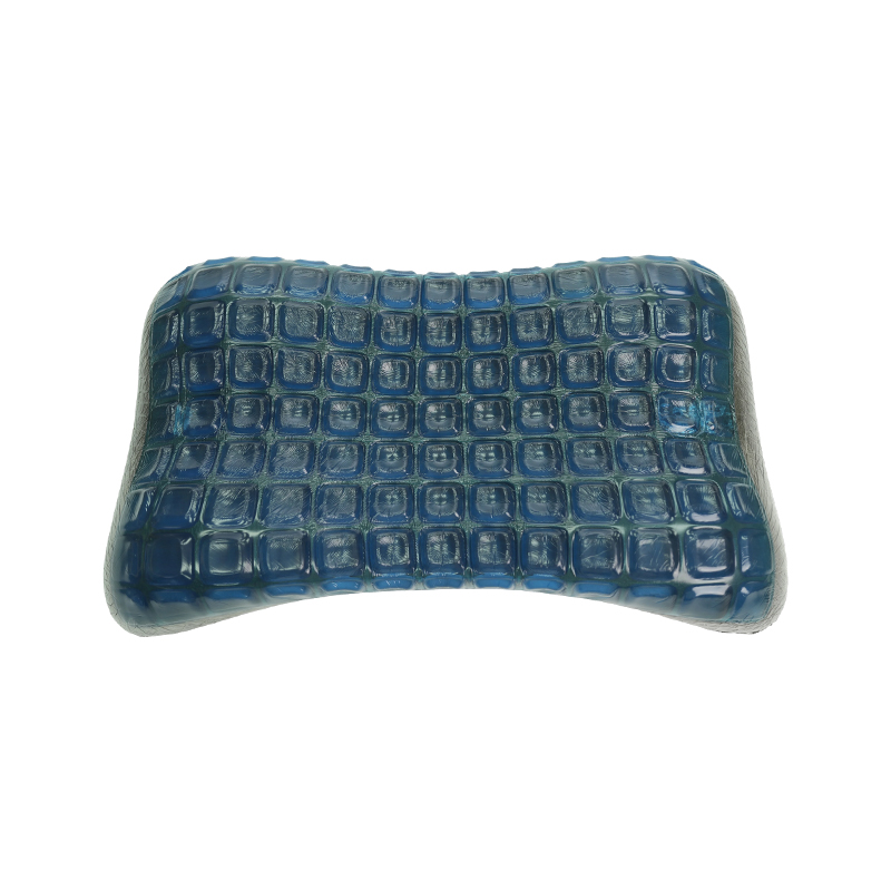 Bantal Gel Buih Memori Ortopedik biru tua