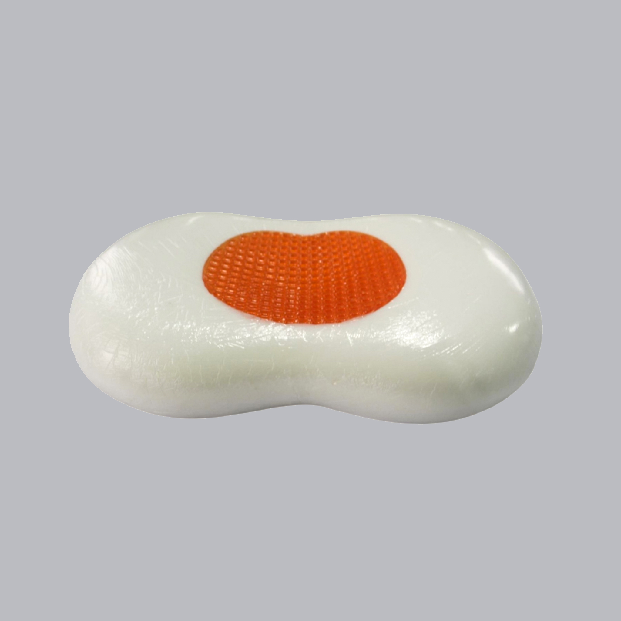 Bantal Leher Perut Kucing dengan Tampalan Penyejuk Gel