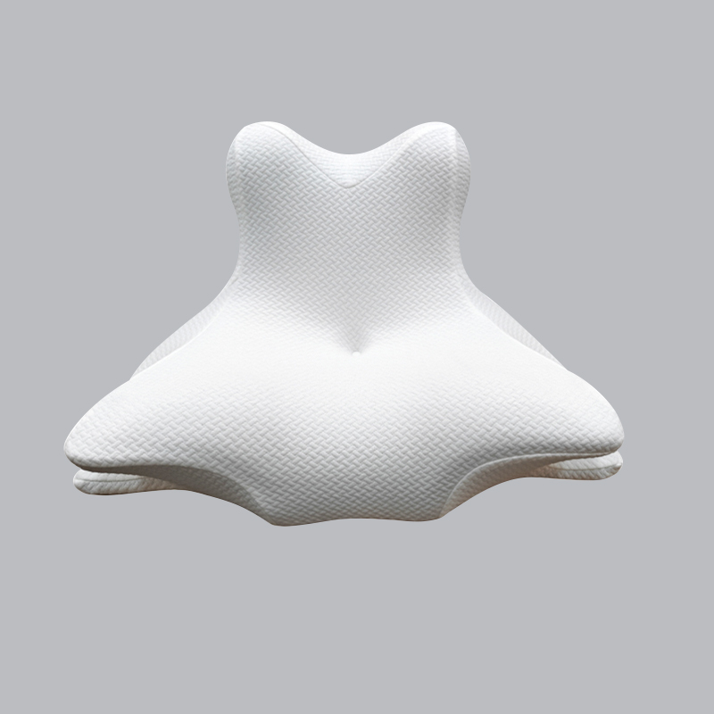 Bantal Buih Memori Berbentuk Ergonomik Perlahan Lantunan